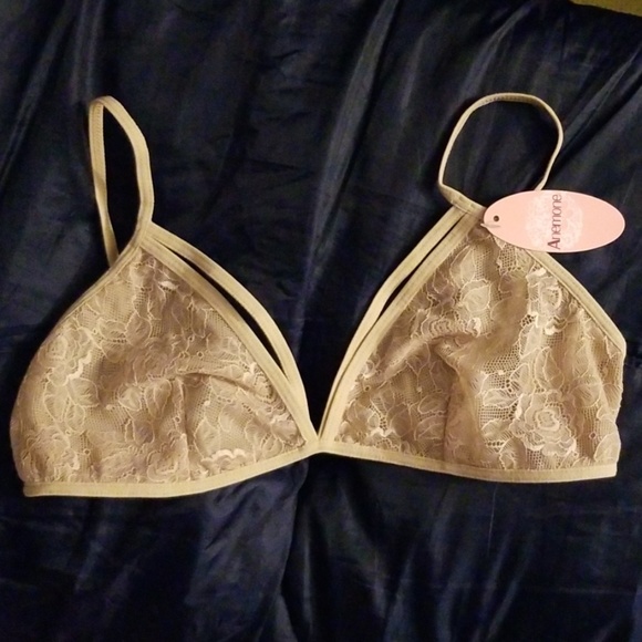 Anemone Other - Adorable Floral Print Stretchy Bralette